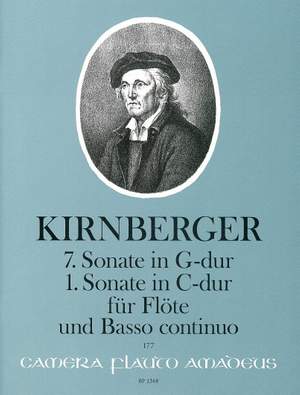 Kirnberger, J P: 7th sonata in G major - 1st sonata in C major