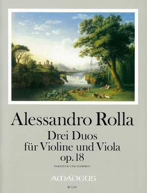Rolla, A: 3 Duos op. 18