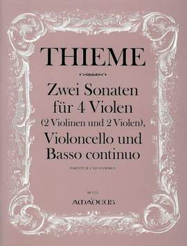 Thieme, C: 2 Sonatas
