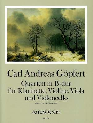 Goepfert, C A: Quartett in B-Dur B flat major