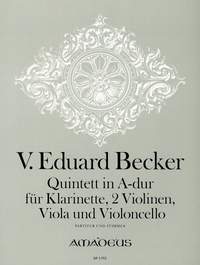 Becker, V E: Quintet A major