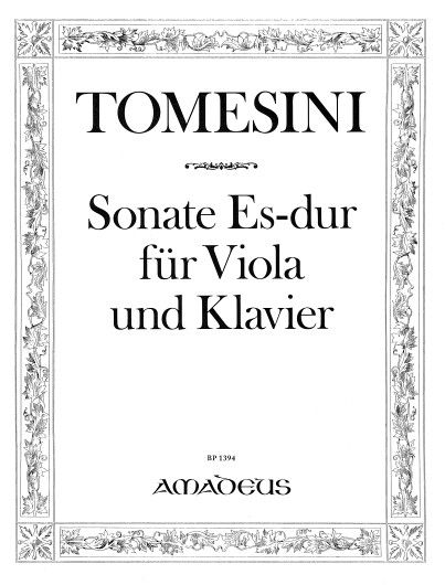 Tomesini, G P: Sonata E flat major E flat major