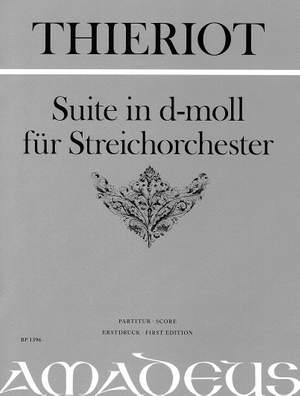 Thieriot, F: Suite in D minor