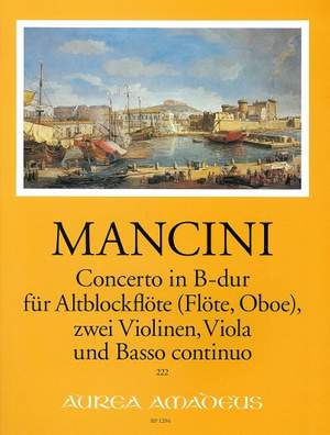 Mancini, F: Concerto No. 10 B flat Major