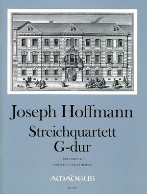 Hoffmann, J: String Quartet in G