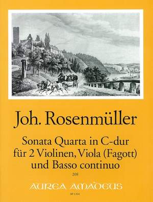 Rosenmueller, J: Sonata Quarta C major