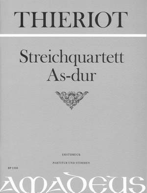 Thieriot, F: String Quartet A flat major