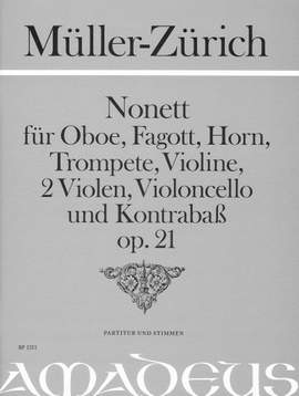 Mueller-Zuerich, P: Nonett op. 21