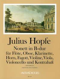 Hopfe, J: Nonet in B flat