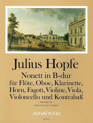 Hopfe, J: Nonett in B-dur