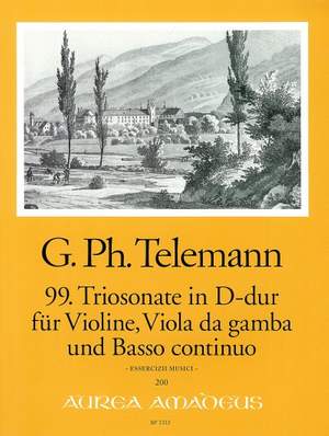 Telemann: Trio Sonata No. 99 in D Major TWV 42:D9