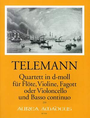 Telemann: Quartet in D minor TWV 43:d3