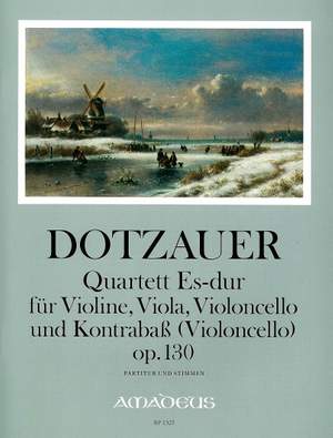 Dotzauer, J J F: Quartett Es-Dur E flat major op. 130