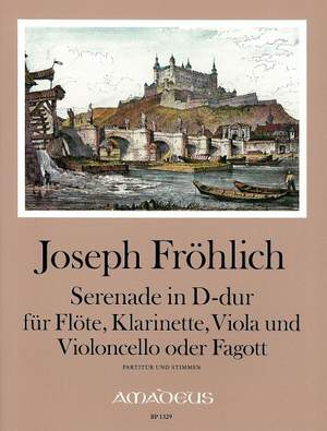 Froehlich, J: Serenade in D-Dur D major