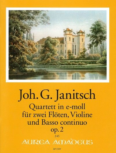 Janitsch, J G: Quartet in E minor E minor op. 2