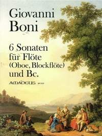 Boni, G: Sonatas for Flute and bc, 6