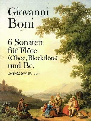 Boni, G: Sonaten für Flöte und B.c., 6