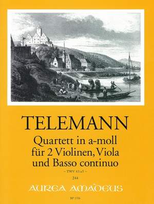 Telemann: Quartet in A minor TWV 43:a5