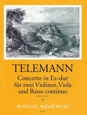 Telemann: Concerto in E flat TWV43:Es1