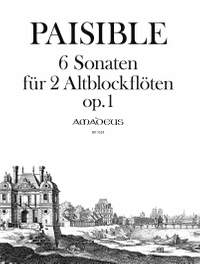 Paisible, J: 6 Sonaten op. 1