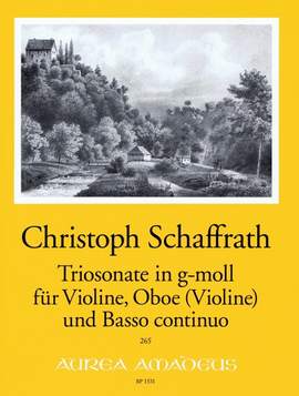 Schaffrath, C: Trio g-moll