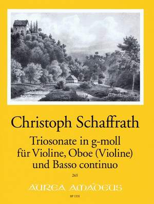 Schaffrath, C: Trio g-moll