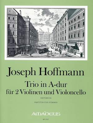 Hoffmann, J: Trio in A-Dur A major