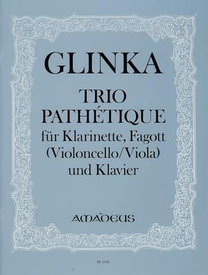 Glinka, M: Trio Pathetique