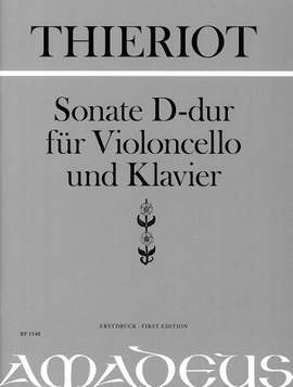 Thieriot, F: Sonate D-Dur D major