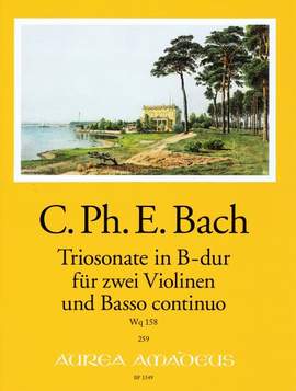 Bach, C P E: Trio Sonata in B flat B flat major Wq 158