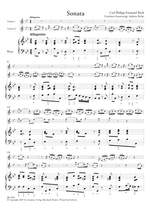 Bach, C P E: Trio Sonata in B flat Wq 158 Product Image