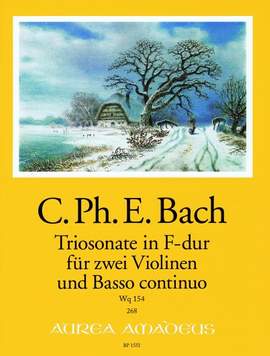 Bach, C P E: Trio Sonata in F Major F major Wq 154