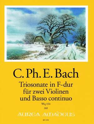 Bach, C P E: Trio Sonata in F Major Wq 154