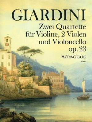 Giardini, F d: Zwei Quartette op. 23
