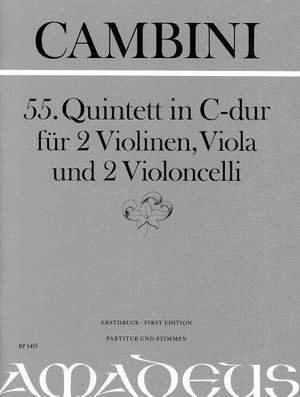 Cambini, G G: Quintet no.55 in C