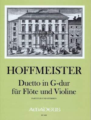 Hoffmeister, F A: Duet in G major