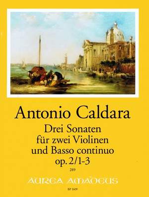 Caldara, A: Three Sonatas op. 2/1-3