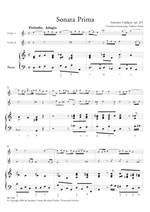 Caldara, A: Three Sonatas op. 2/1-3 Product Image