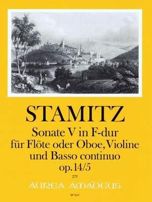 Stamitz, C P: Sonata a tre V