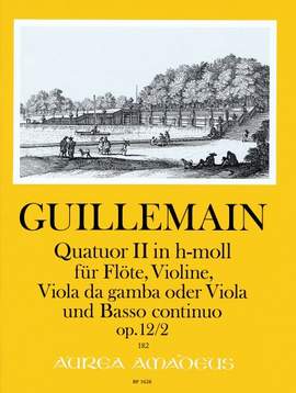 Guillemain, L: Quatuor II B minor op.12/2