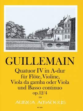 Guillemain, L: Quatuor IV A major op. 12/4