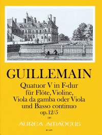 Guillemain, L: Quatuor V op. 12/5