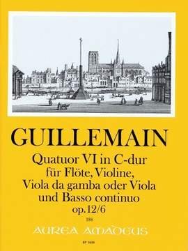 Guillemain, L: Quatuor VI C major op. 12/6