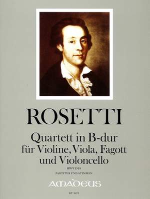 Rosetti, F A: Quartet in B Flat Maj