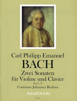 Bach, C P E: Zwei Sonaten