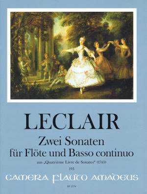Leclair, J: 2 Sonatas Op. 2/2, Op. 4/7