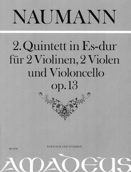 Naumann, E: 2. Quintet in E flat op. 13