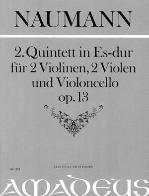 Naumann, E: 2. Quintet in E flat op. 13