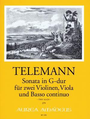 Telemann: Sonata TWV 43:G9