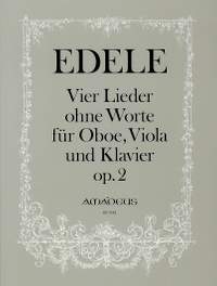 Edele, J: 4 Songs Without Words Op. 2